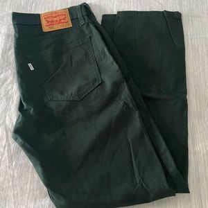 Levi’s 502 - dark green slim fit men’s jeans